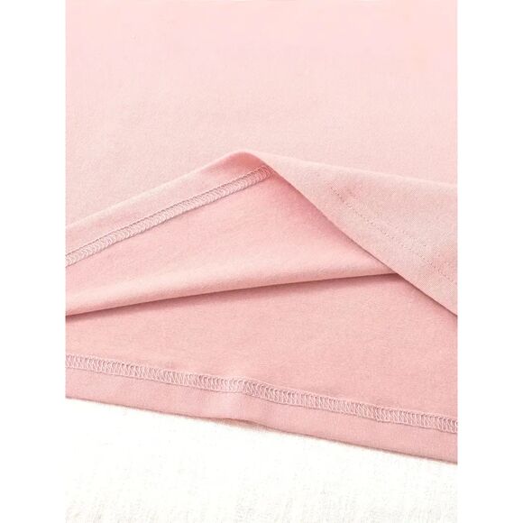 Women's Festive Easter Parade Easter Dog Print T-Shirt Short Sleeve Crew Neck XL - Picture 4 of 6